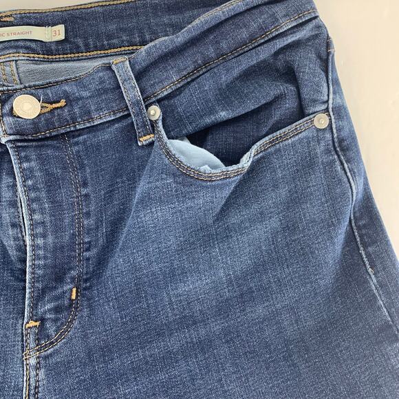 Levi's Women's Classic Straight Leg Jeans Size 12M - Picture 14 of 16